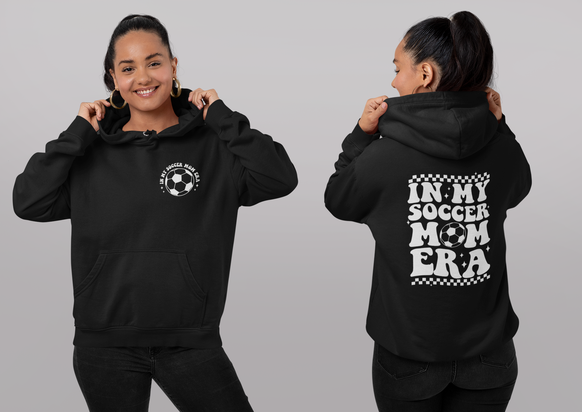 In My Soccer Mom Era Hooded Sweatshirt