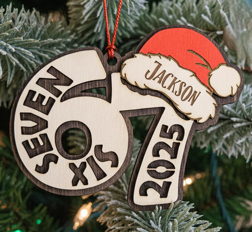 '67' Personalized Ornament